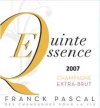 2013 Franck Pascal Champagne Quinte Essence Extra Brut