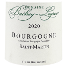 2020 Bachey-Legros Bourgogne Chardonnay Saint-Martin