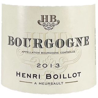 2013 Henri Boillot Bourgogne Chardonnay