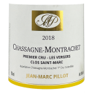 2018 Jean-Marc Pillot Chassagne Montrachet 1er Les Vergers-Clos Saint Marc