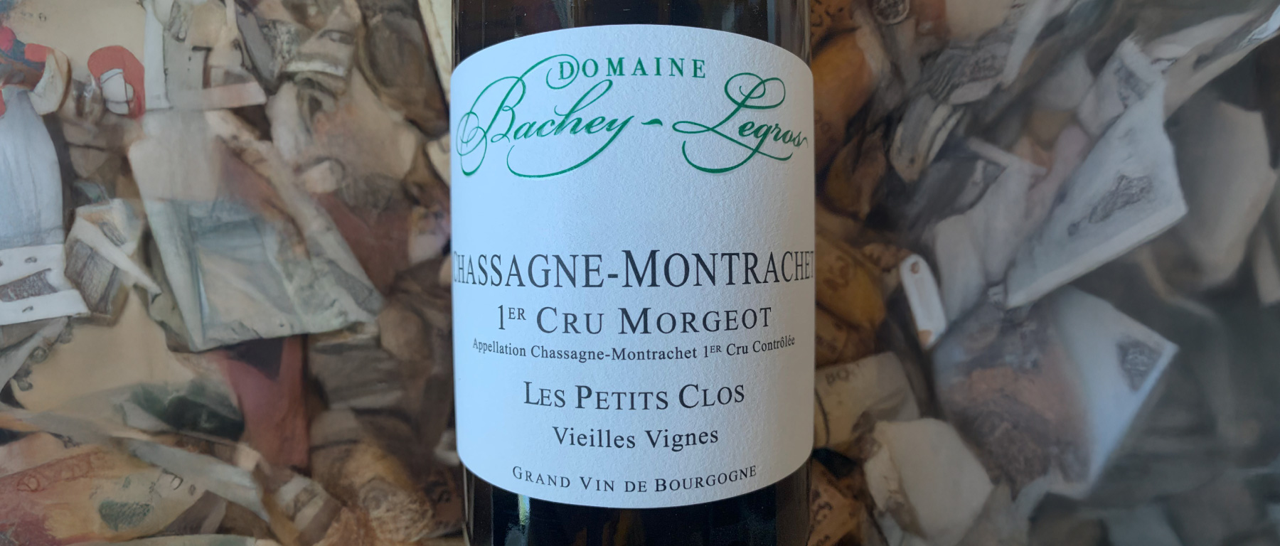 2023 Bachey Legros Chassagne Montrachet 1er Morgeots “Les Petits Clos"