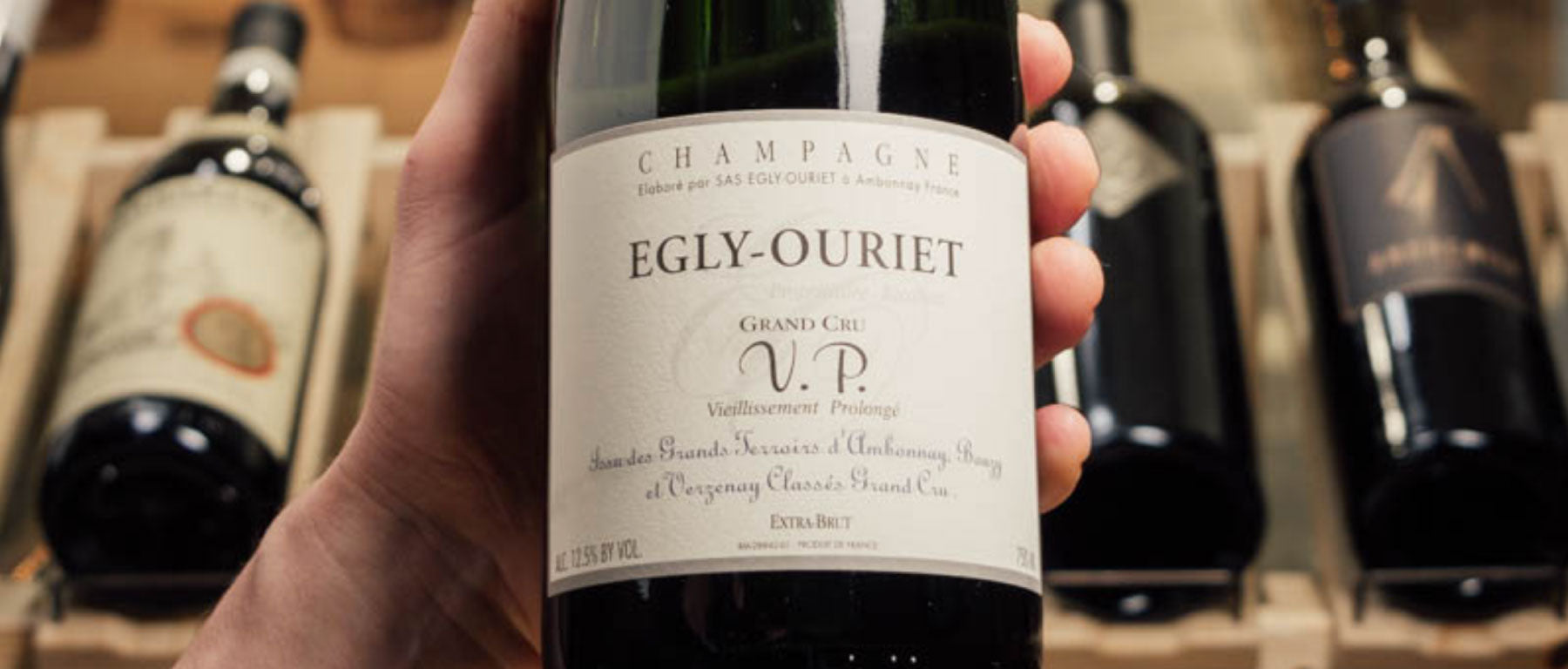 Egly Ouriet V.P. Grand Cru Bottle