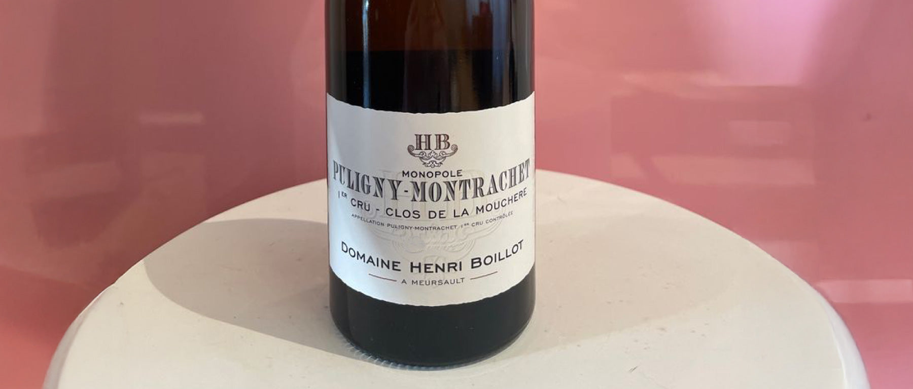 Henri Boillot Puligny-Montrachet 1er Cru "Clos de la Mouchere" Monopole 2024