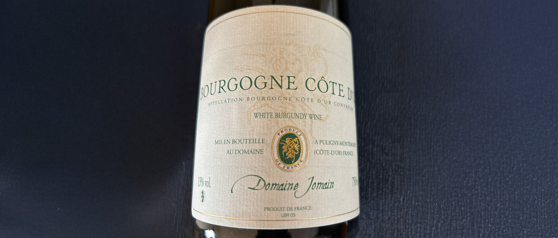 Jomain Bourgogne Côte d'Or Chardonnay 2024