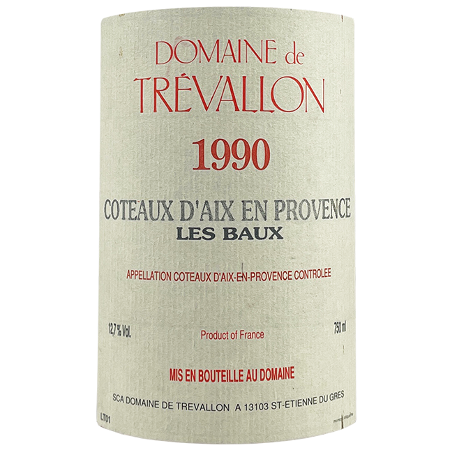 Trevallon Les Baux-de-Provence 1990
