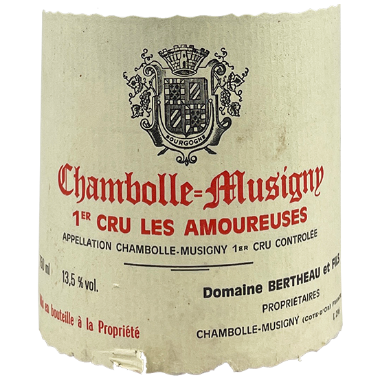 Domaine François Bertheau Chambolle-Musigny 1er Cru “Les Amoureuses” 1996