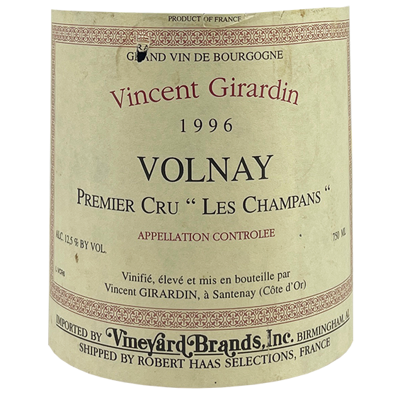 Girardin Volnay 1er Cru "Champans" 1996