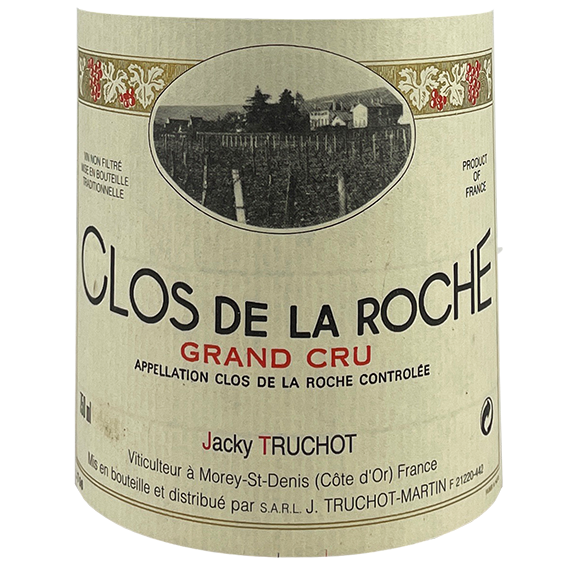 ワイン CLOS DE LA ROCHE 1996 Jacky Truchot 1996 Jacky Truchot Clos de la Roche