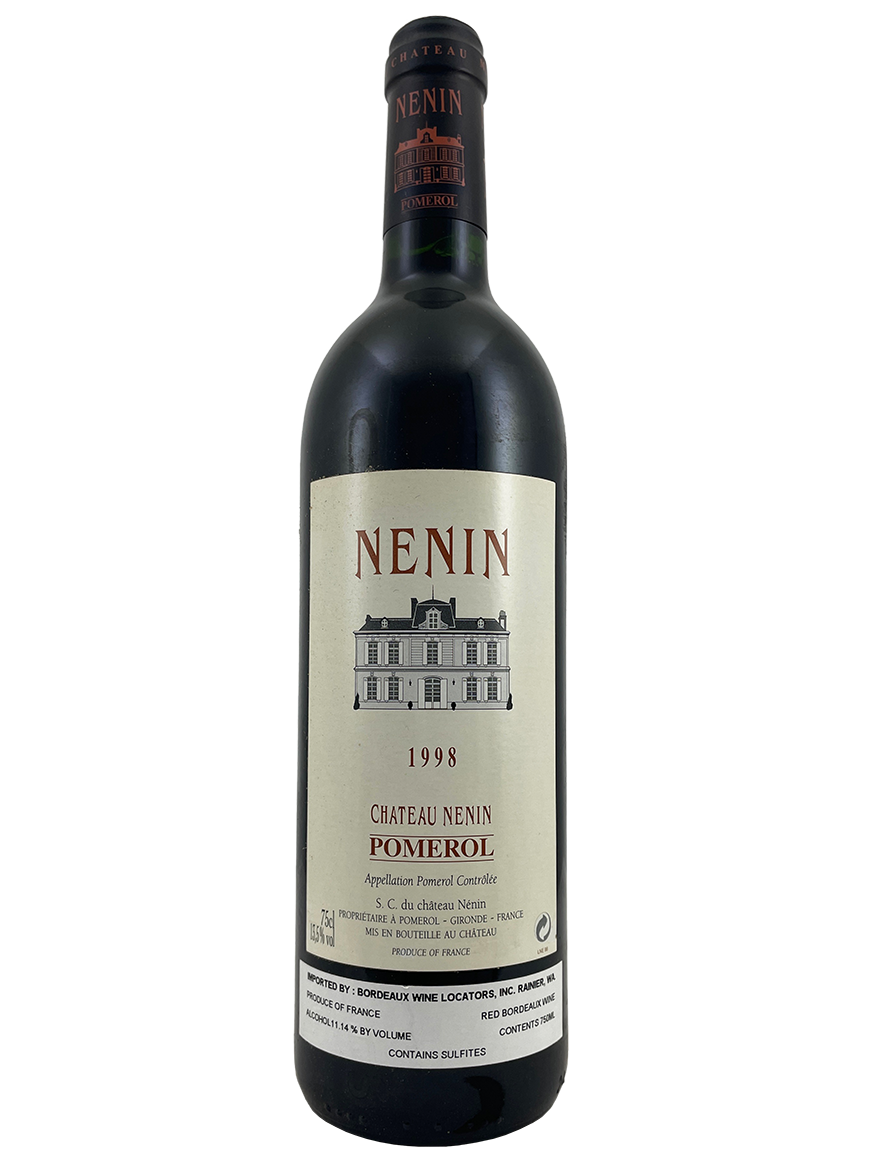 1998 Chateau Nenin Pomerol