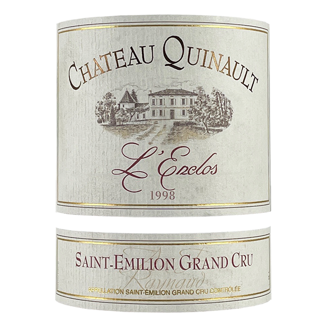 Quinault l'Enclos Saint-Emilion Grand Cru 1998