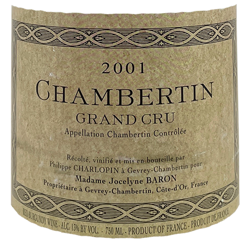 2001 Charlopin Chambertin