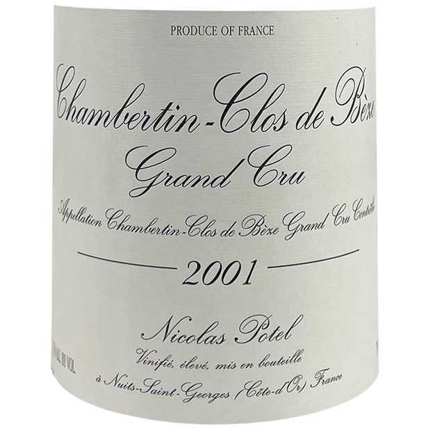 Potel Chambertin-Clos de Beze Grand Cru 2001