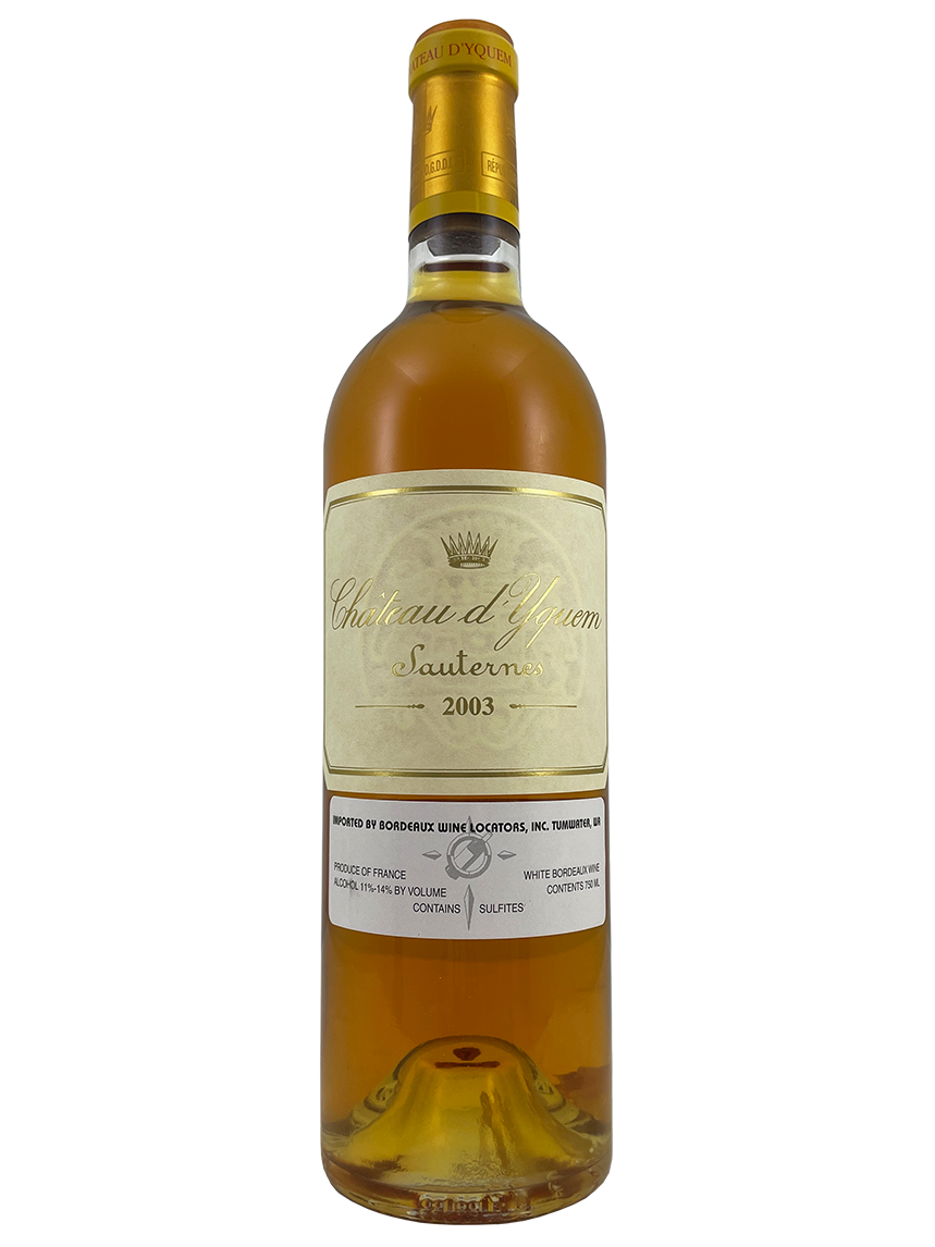 2003 Chateau Yquem - 750ml
