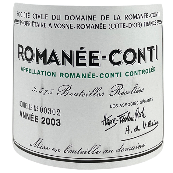 Domaine de la Romanee-Conti Romanee-Conti Grand Cru 2003