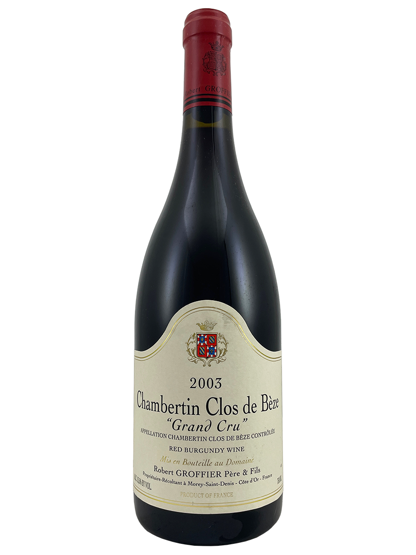 Domaine Robert Groffier Chambertin-Clos de Beze Grand Cru 2003