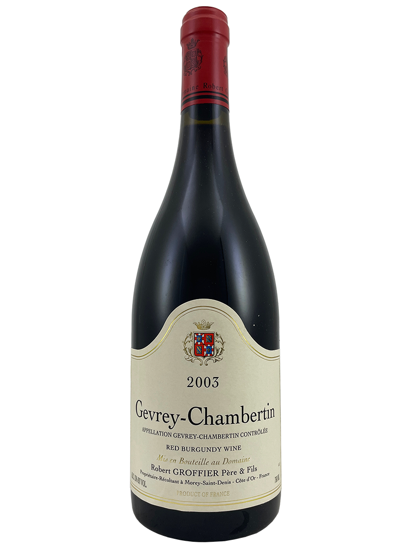 2003 Groffier Gevrey Chambertin