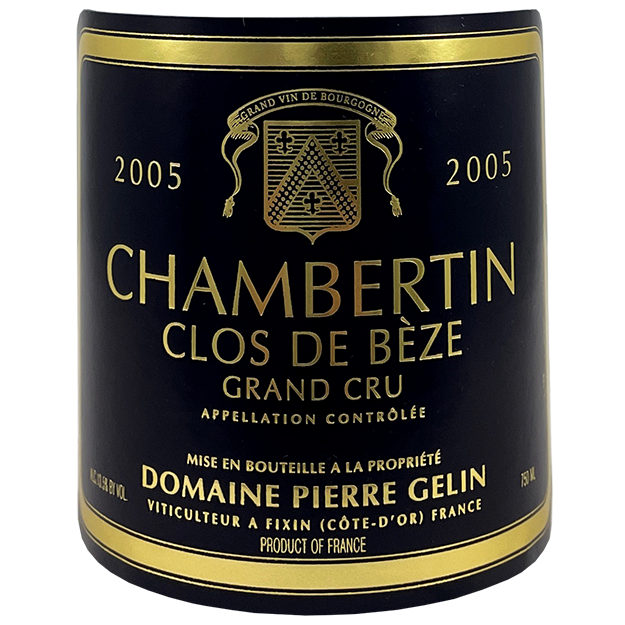 2005 Pierre Gelin Chambertin Clos Beze