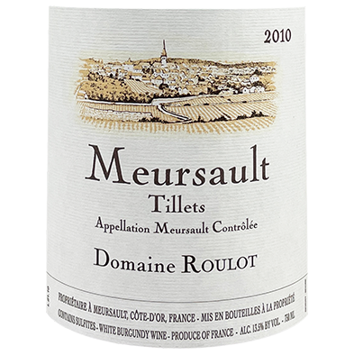 Jean-Marc Roulot Meursault 1er Cru "Les Tillets" 2010