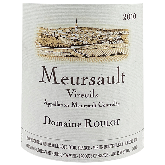 Jean-Marc Roulot Meursault "Les Vireuils" 2010