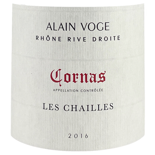 2016 Alain Voge Cornas Les Chailles