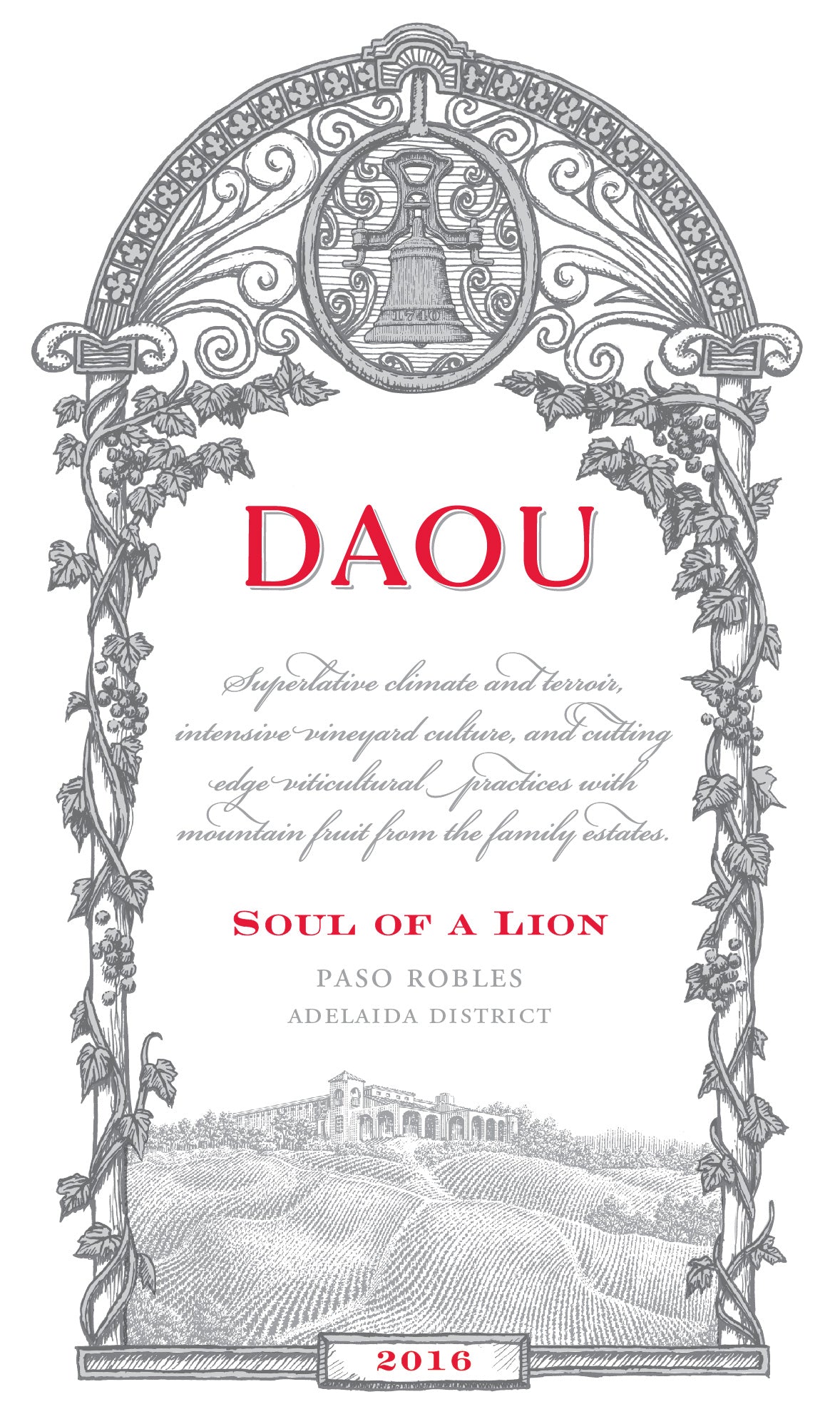 DAOU Estate "Soul of a Lion" 2016