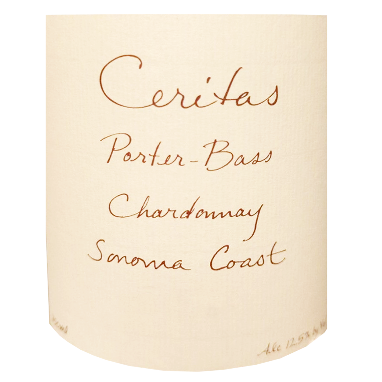 2018 Ceritas Chardonnay Porter Bass Vineyard