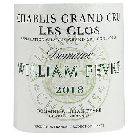 William Fevre Chablis Grand Cru "Les Clos" 2018