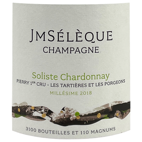 2018 J M Seleque Soliste Chardonnay Extra Brut