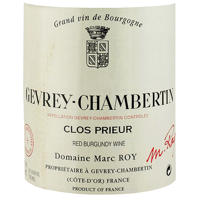 Marc Roy Gevrey-Chambertin 1er Cru "Clos Prieur" 2019