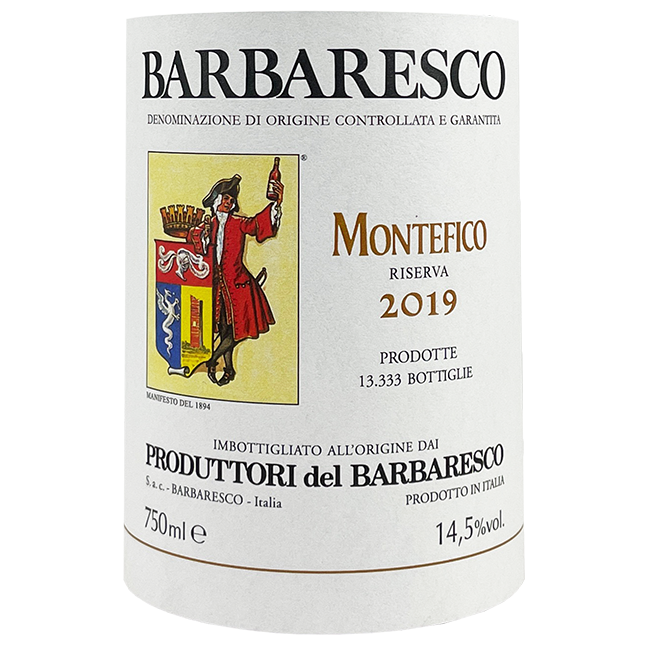 Produttori del Barbaresco Barbaresco "Montefico" Riserva 2019