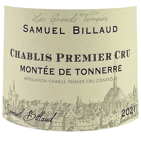 Samuel Billaud Chablis 1er Cru "Montee de Tonnerre" 2021