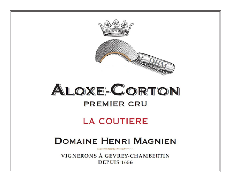 Henri Magnien Aloxe-Corton 1er Cru La Coutiere 2022