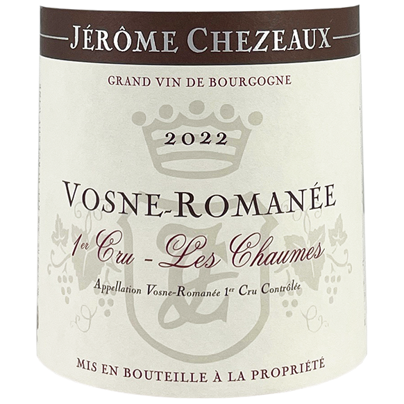 2022 Jerome Chezeaux Vosne Romanee 1er Les Chaumes