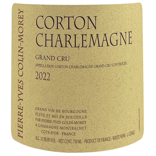 Pierre-Yves Colin-Morey Corton-Charlemagne Grand Cru 2022