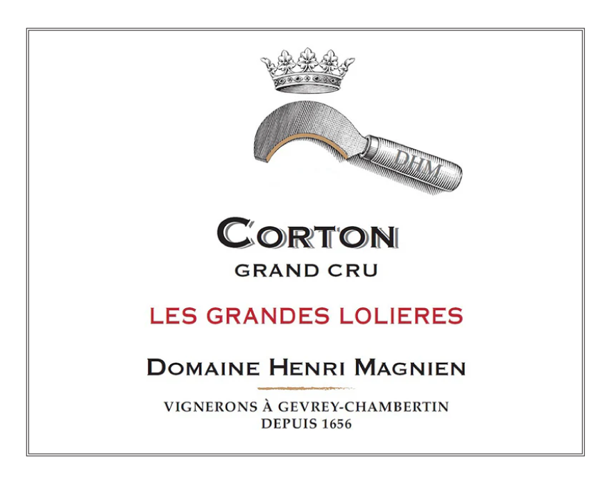 2023 Henri Magnien Corton Grand Cru Les Grandes Loileres