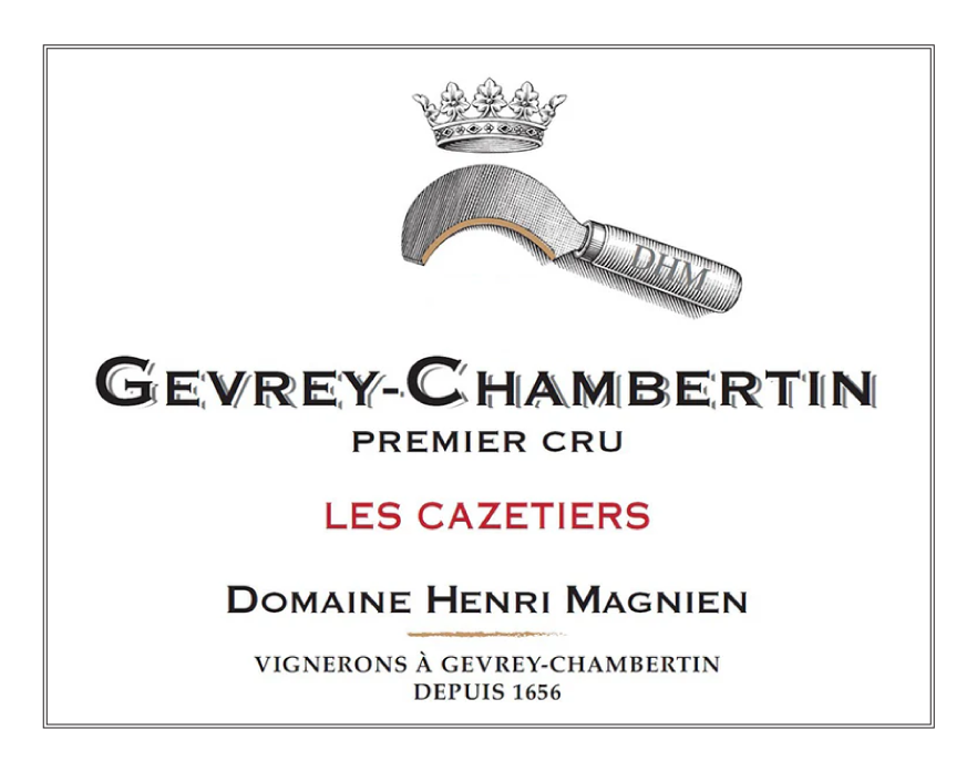 2023 Henri Magnien Gevrey Chambertin 1er Cazetiers