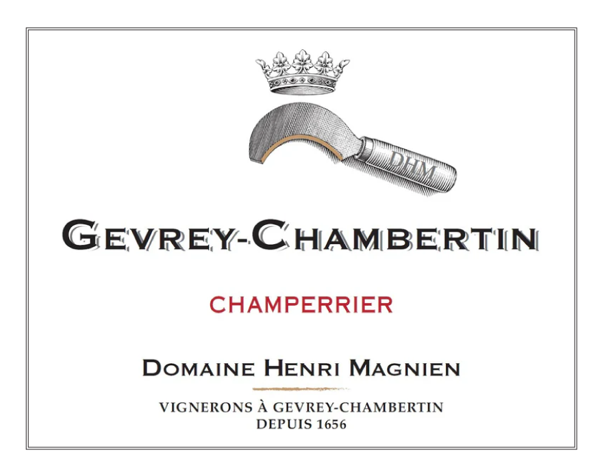 2023 Henri Magnien Gevrey Chambertin Champerrier