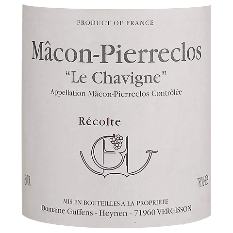 2023 Guffens-Heynen Macon Pierreclos Les Chavigne