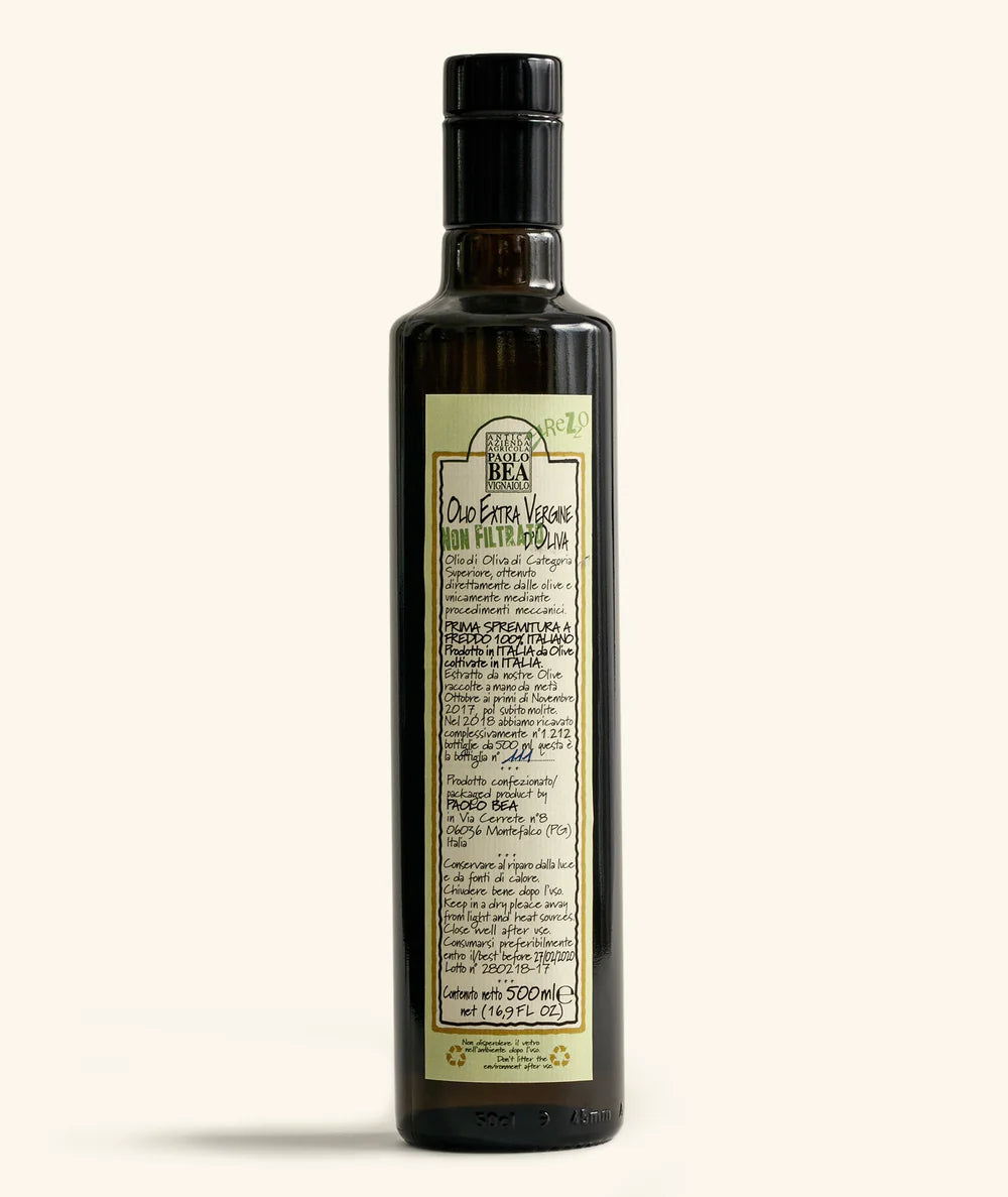 Paolo Bea Grezzo Olive Oil 500Ml 2025-26