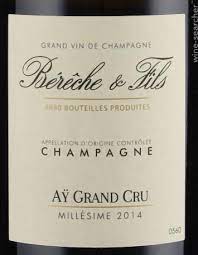 Bereche & Fils Champagne Ay Grand Cru 2014