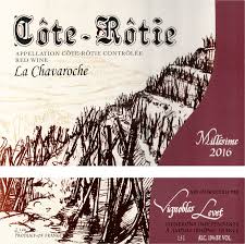 Bernard Levet Cte-Rtie La Chavaroche 2019
