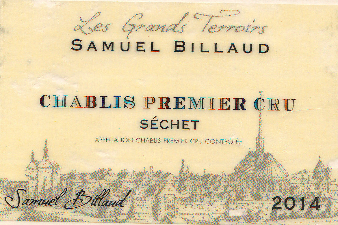 Samuel Billaud Chablis 1er Cru "Sechet" 2019