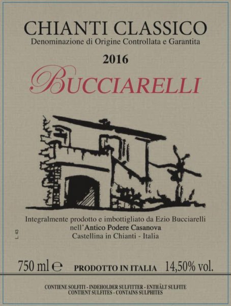 Bucciarelli Chianti Classico 2016