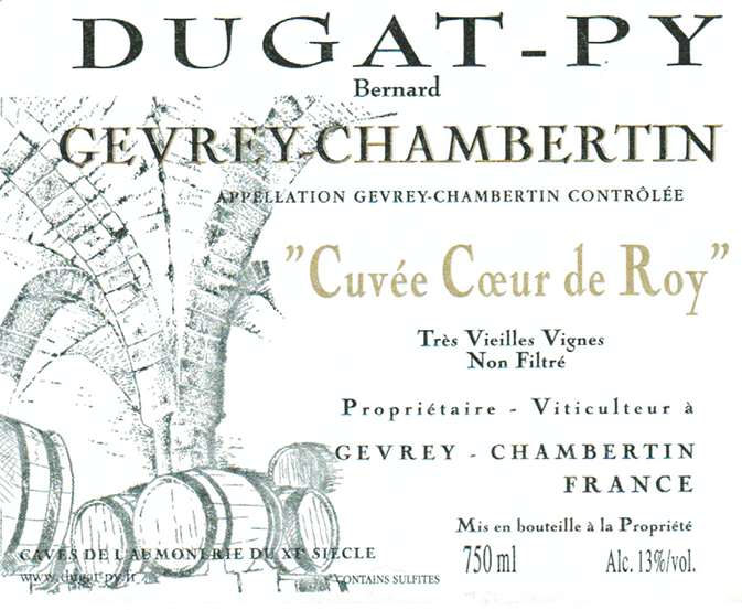 Dugat-Py Gevrey-Chambertin "Coeur de Roy" 1999