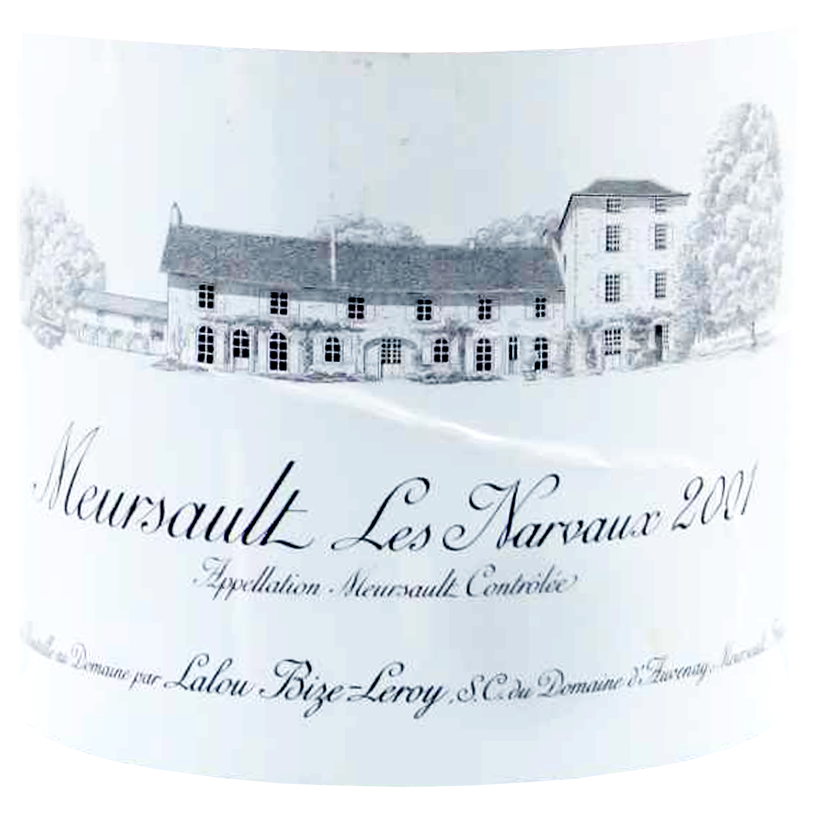 Domaine d'Auvenay Meursault Narvaux 2001