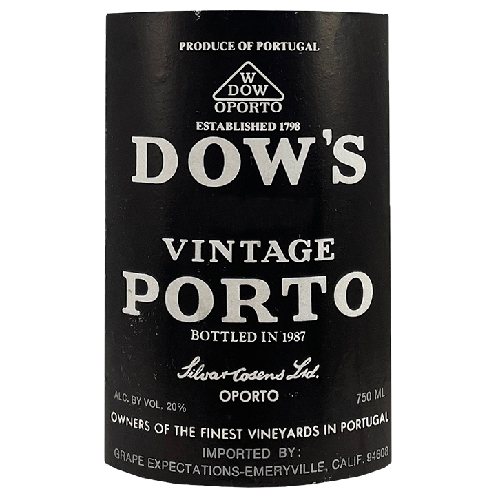Dow's 1985 Vintage Port