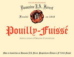 Domaine J.A. Ferret Pouilly-Fuisse 2019