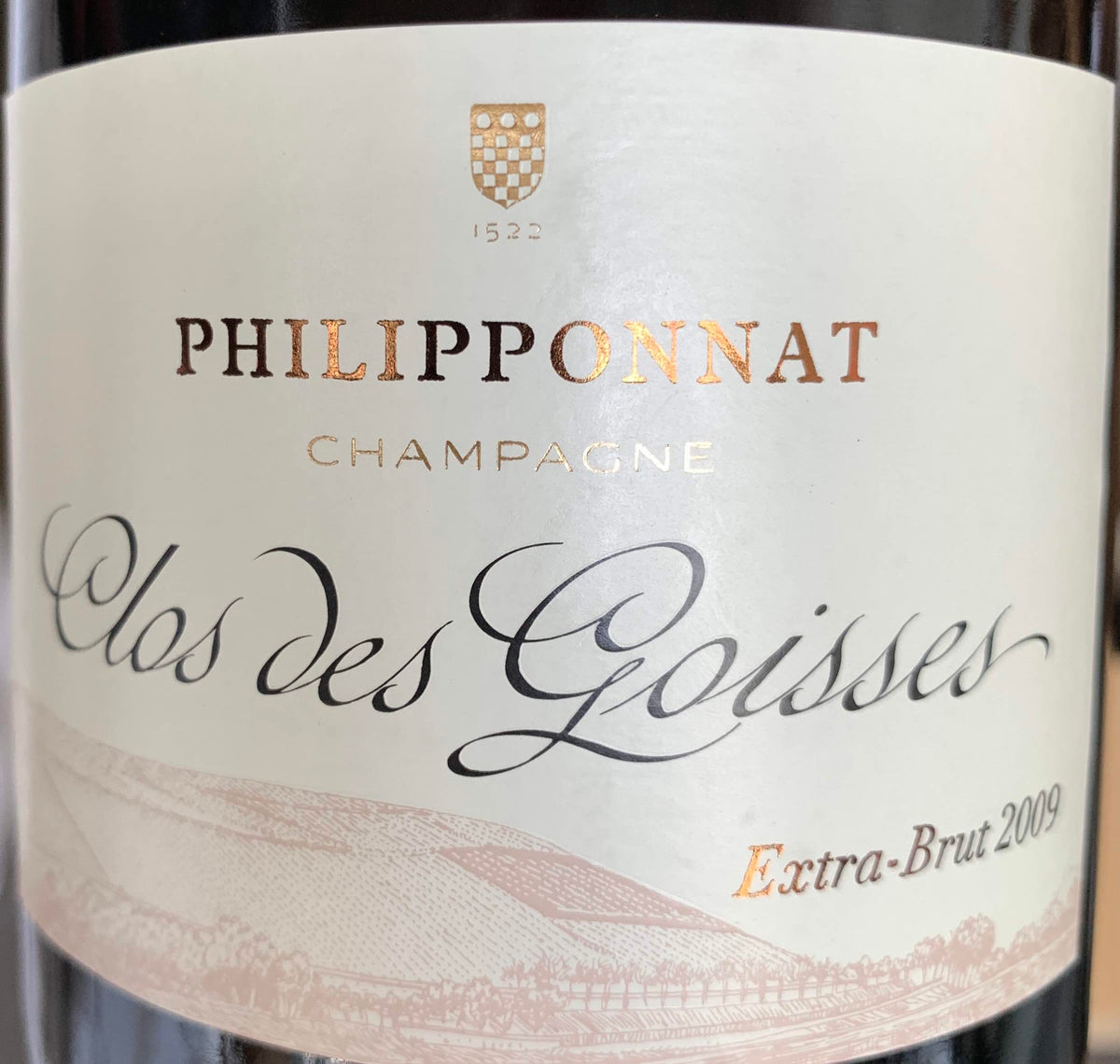 Philipponnat Champagne "Clos des Goisses" 2009
