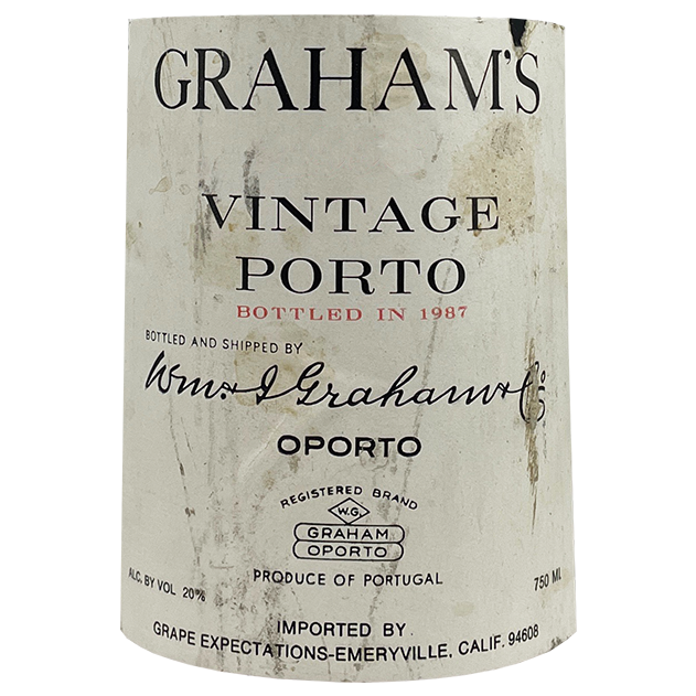 Graham’s 1985 Vintage Port