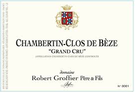 Robert Groffier Chambertin-Clos de Beze Grand Cru 2018